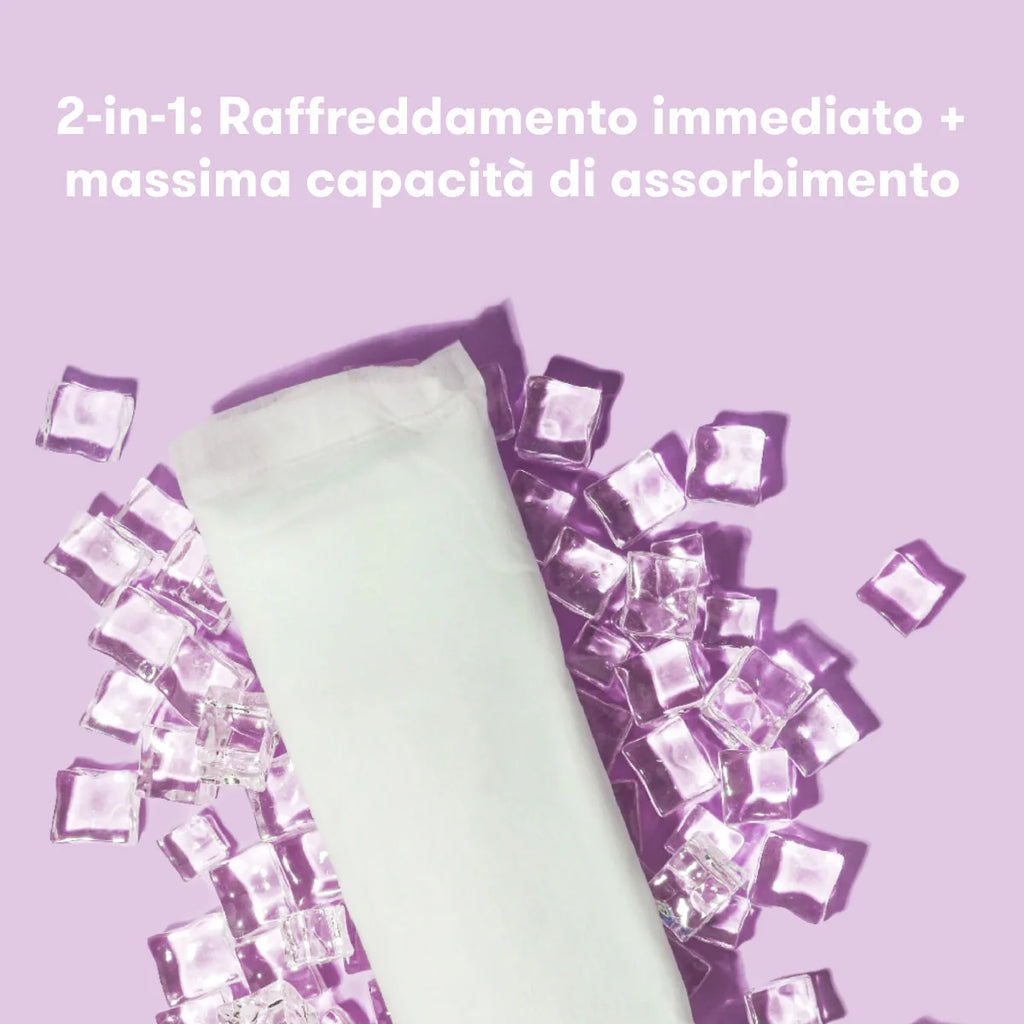 MAXI ASSORBENTI POST PARTO CON FUNZIONE RINFRESCANTE INSTANT ICE 2IN1