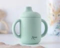 TAZZA IN SILICONE CON MANICI - SALVIA