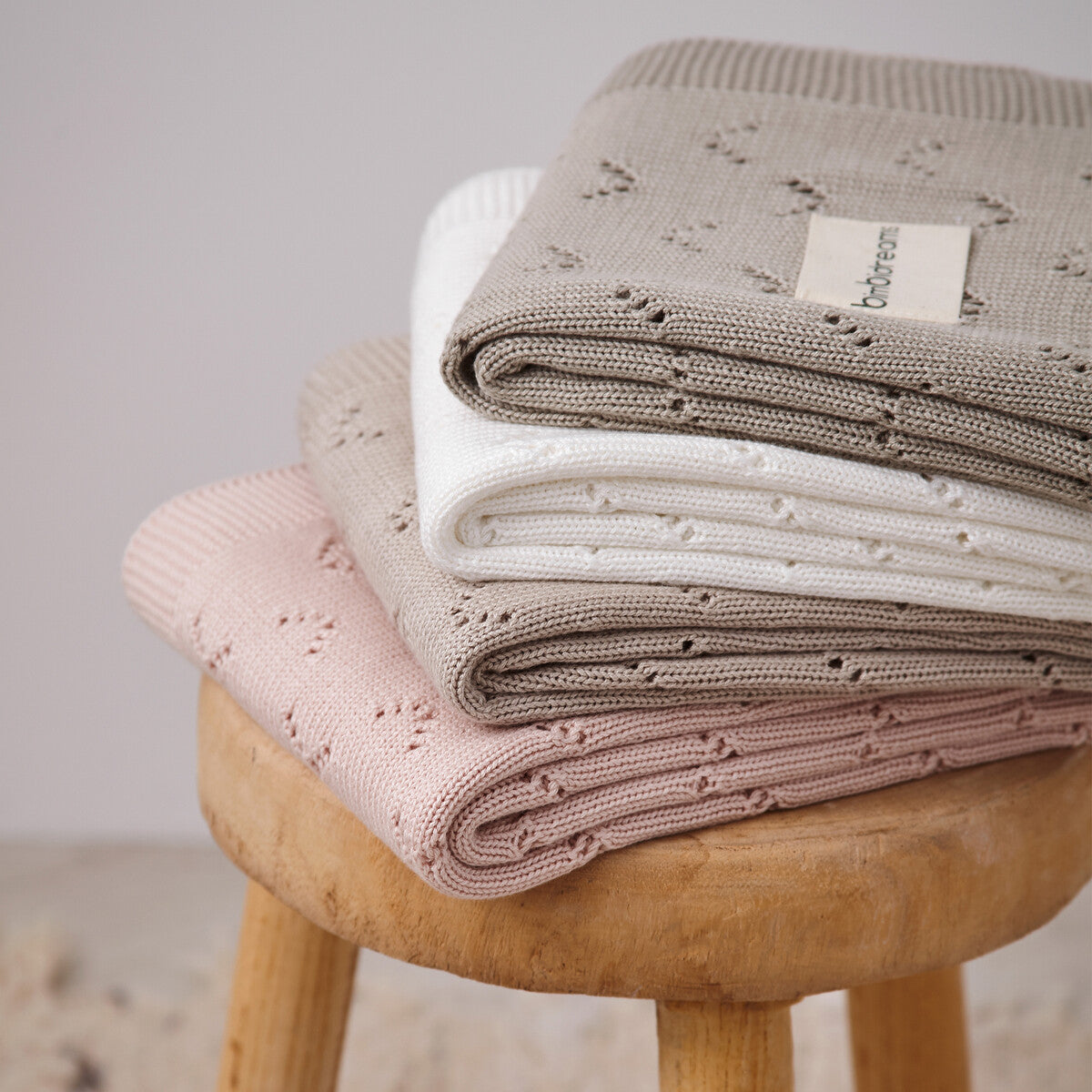 COPERTINA TRICOT IN BAMBU