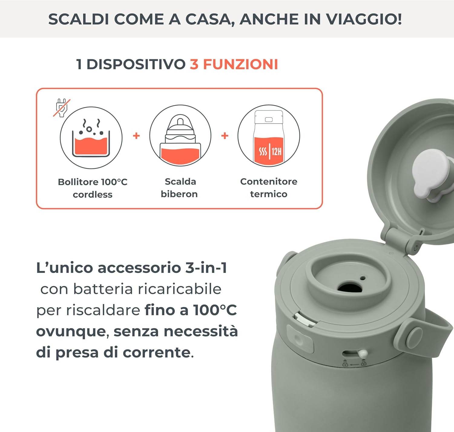 BOLLITORE NUVITA HOT'N'GO