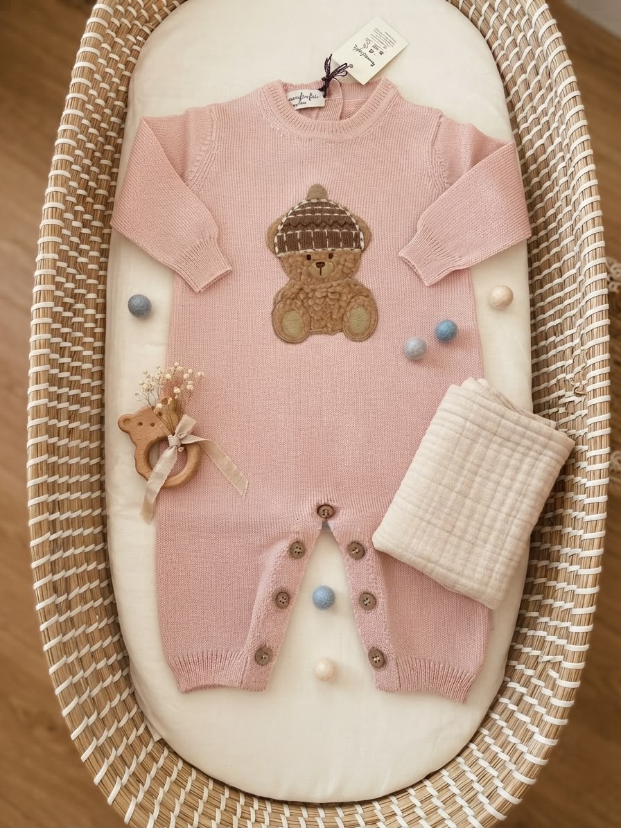 TUTINA ORSETTO GRANDE ROSA