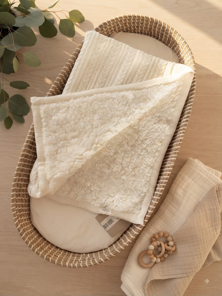 COPERTA CULLA TRICOT