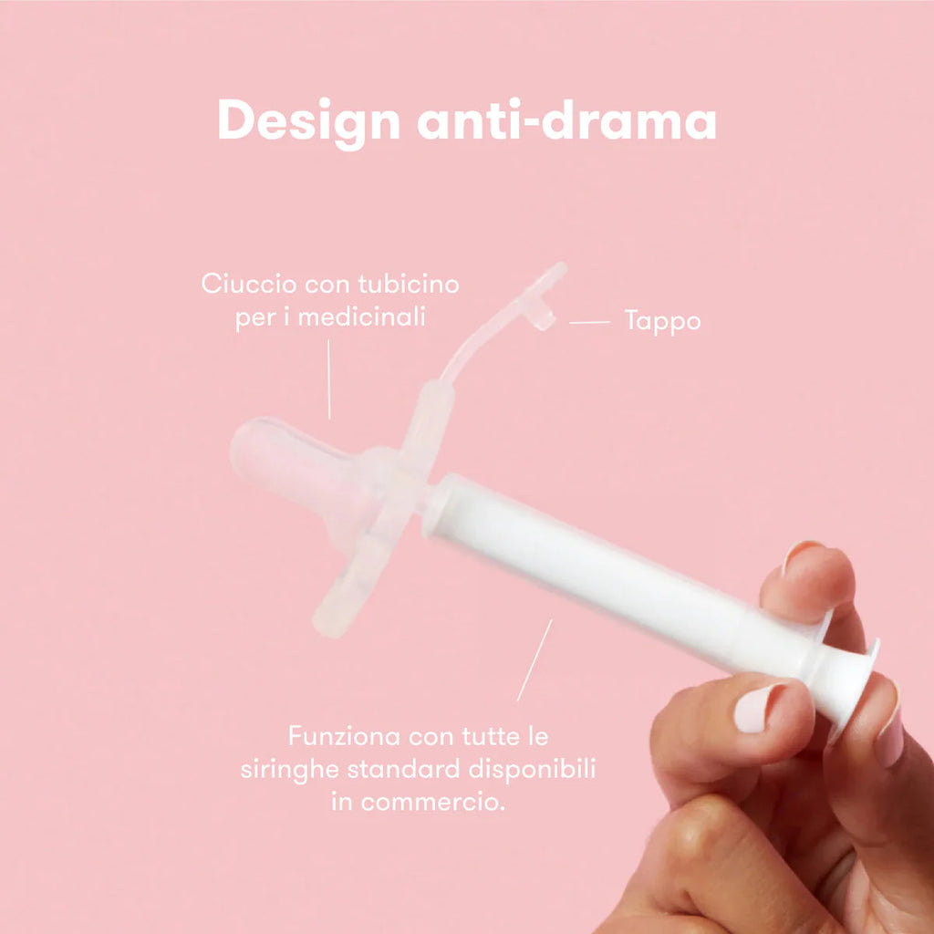DISPENSER PER MEDICINALI A FORMA DI CIUCCIO